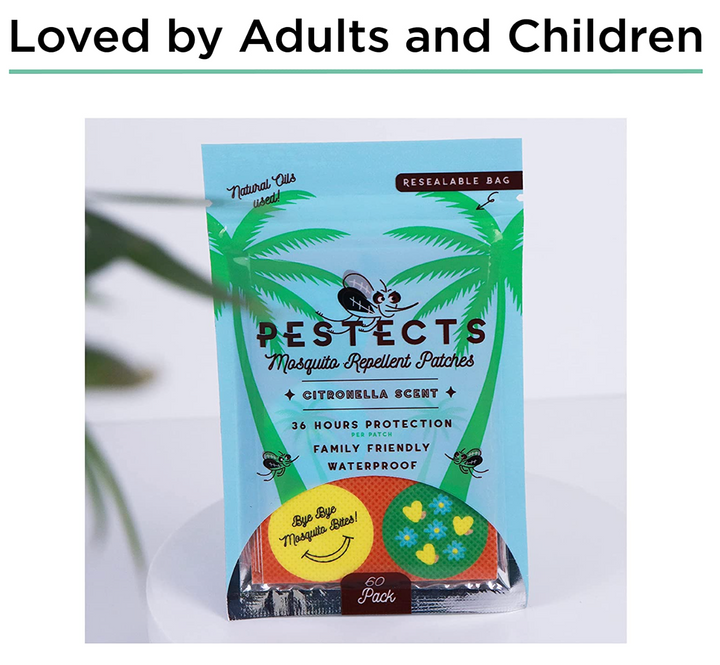 Insect Repellent Patches 60 Pack